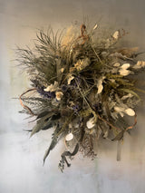 Razzle Dazzle Dried Flower Wreath