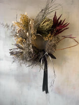 Firecracker Dried Flower Wreath