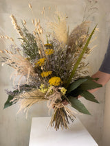 Achillea Burst - Hand Tied Dried Flower Arrangement