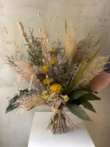 Achillea Burst - Hand Tied Dried Flower Arrangement