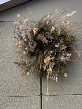 Moonlight Dried Flower Wreath