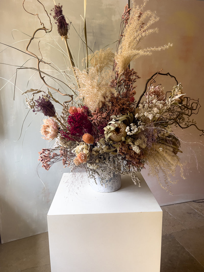 Protea Play - Bespoke Dried Flower Arrangement
