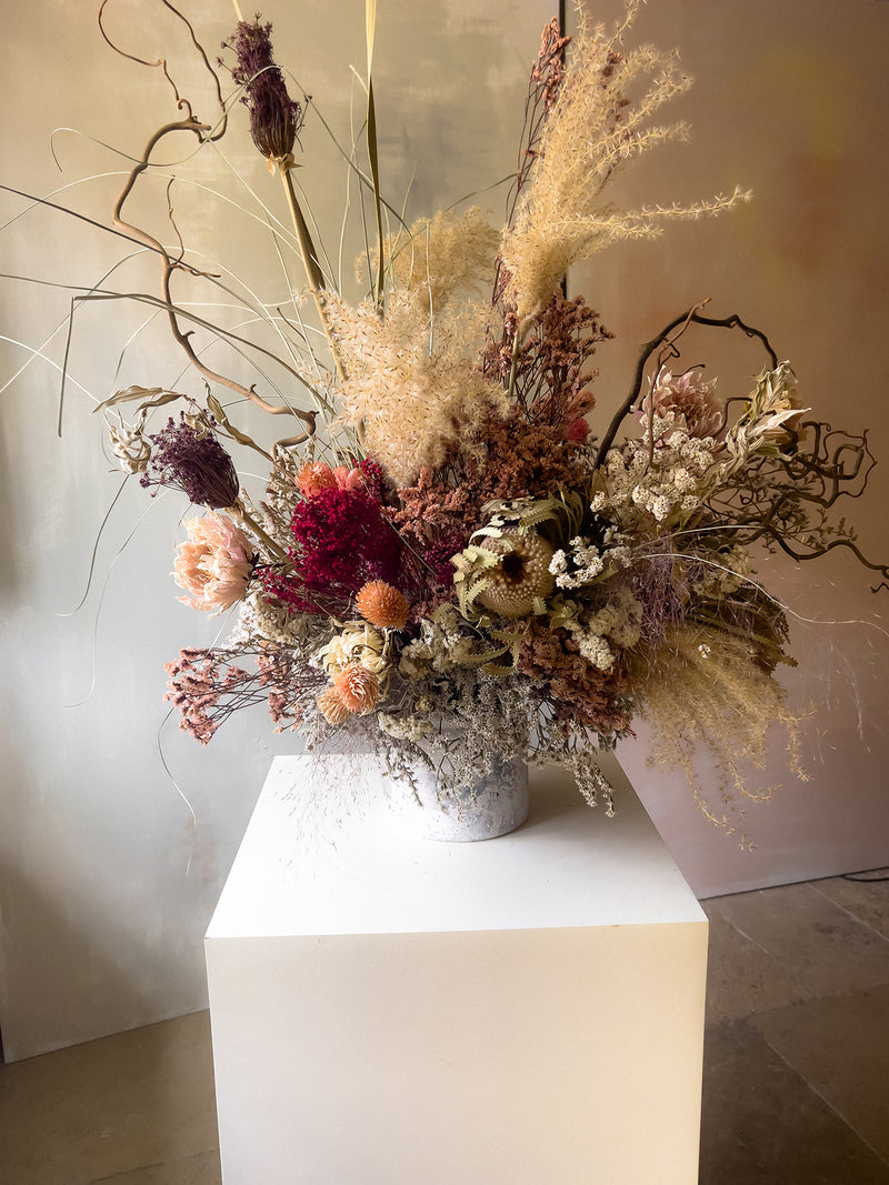 Protea Play - Bespoke Dried Flower Arrangement