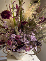 Purple Rain - Bespoke Dried Flower Arrangement