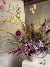 Purple Rain - Bespoke Dried Flower Arrangement