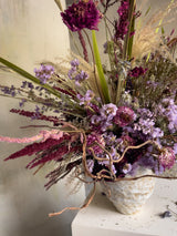 Purple Rain - Bespoke Dried Flower Arrangement