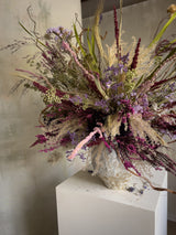Purple Rain - Bespoke Dried Flower Arrangement