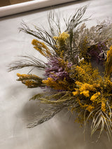 Enchanted garden Dried Flower Wreath
