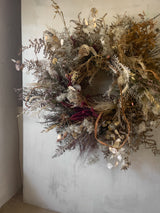 Stardust Dried Flower Wreath