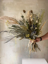 Wild Thistle - Hand Tied Dried Flower Arrangement