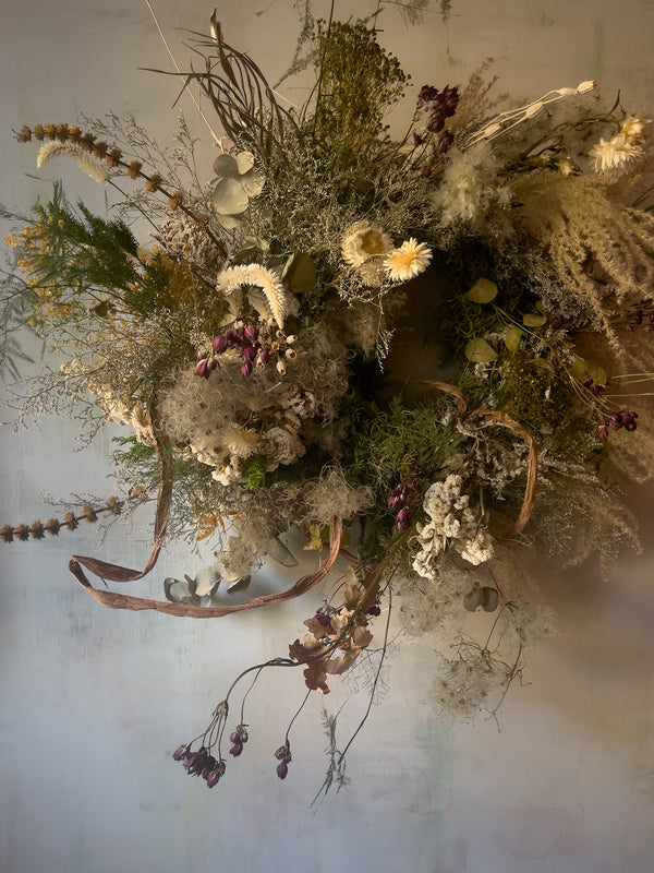 Bewitched Dried Flower Wreath