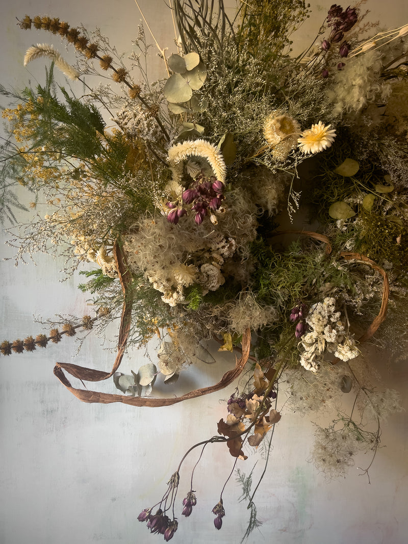 Bewitched Dried Flower Wreath