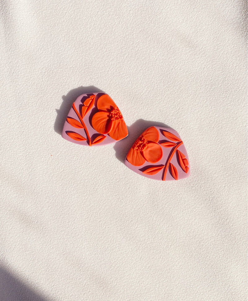 Poppy Stud Earrings