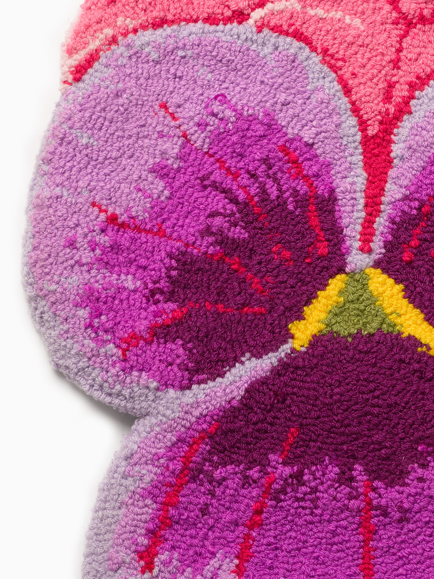 Pansy Rug Fuschia | Flower Rugs – We Are Fox
